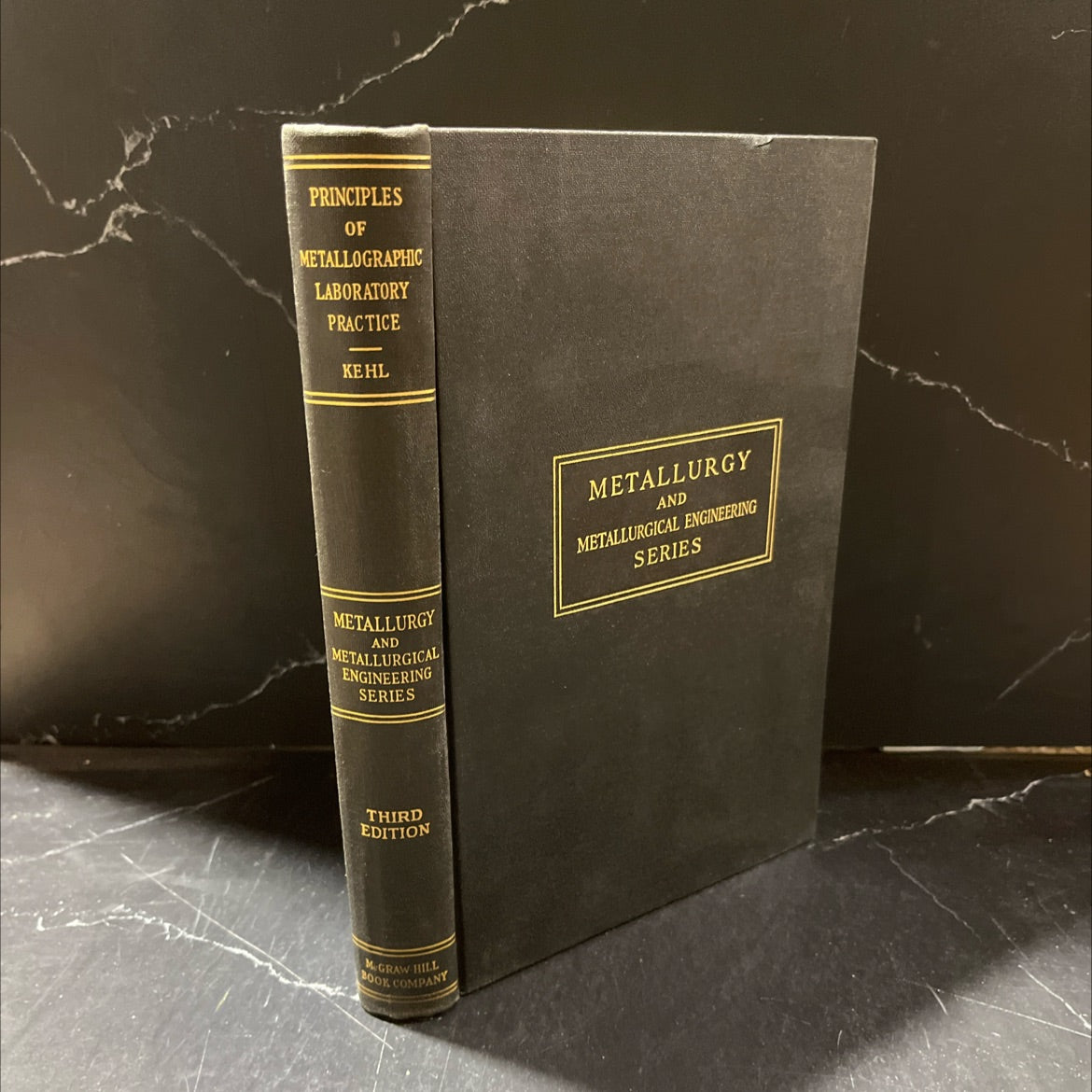 principles of metallographic laboratory practice book, by george l. kehl, 1949 Hardcover image 1