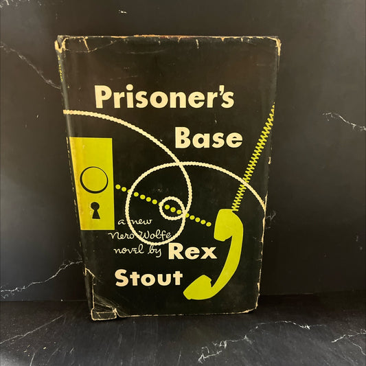 prisoner's base book, by rex stout, 1952 Hardcover image 1