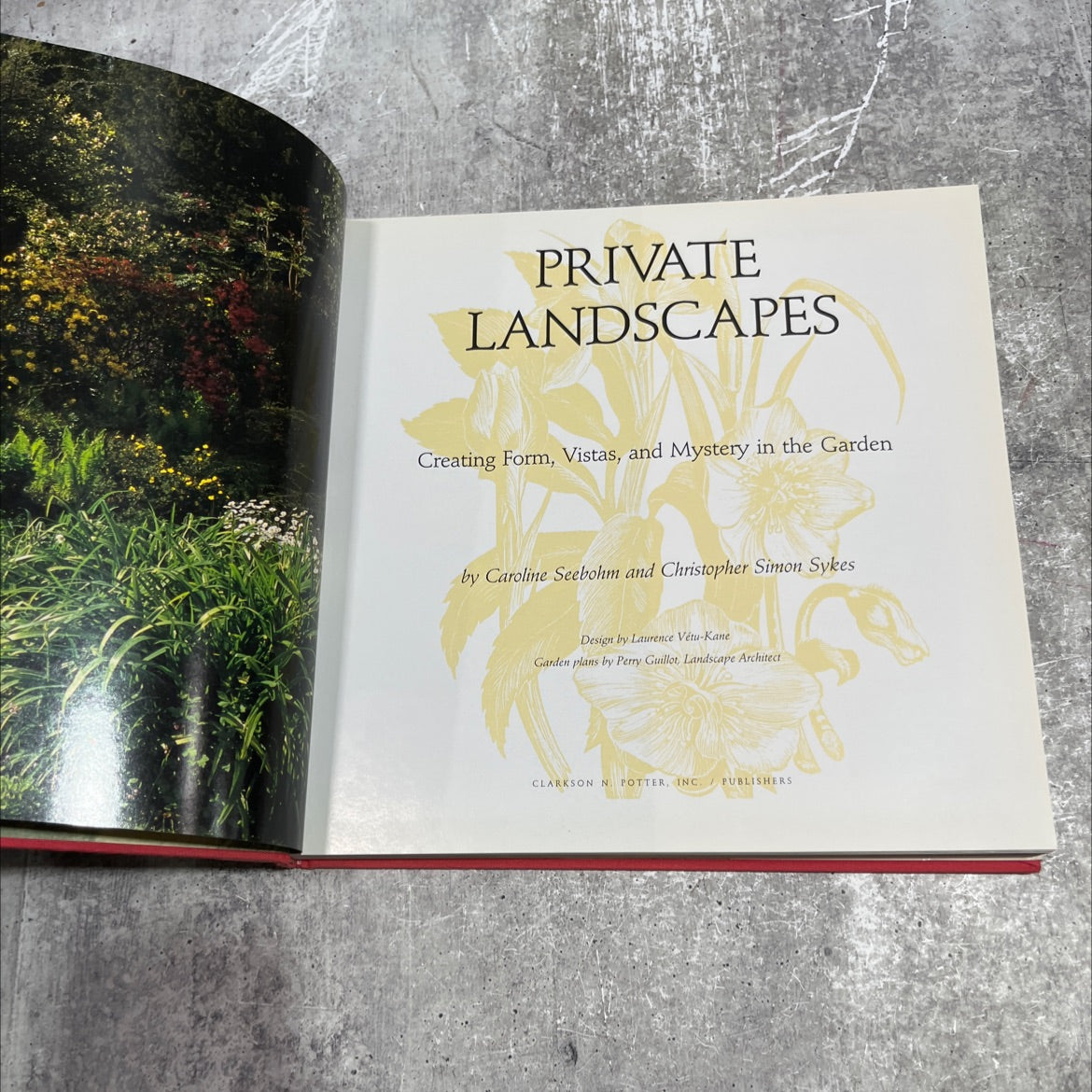 private landscapes creating form, vistas, and mystery in the garden book, by Caroline Seebohm and Christopher Simon image 2