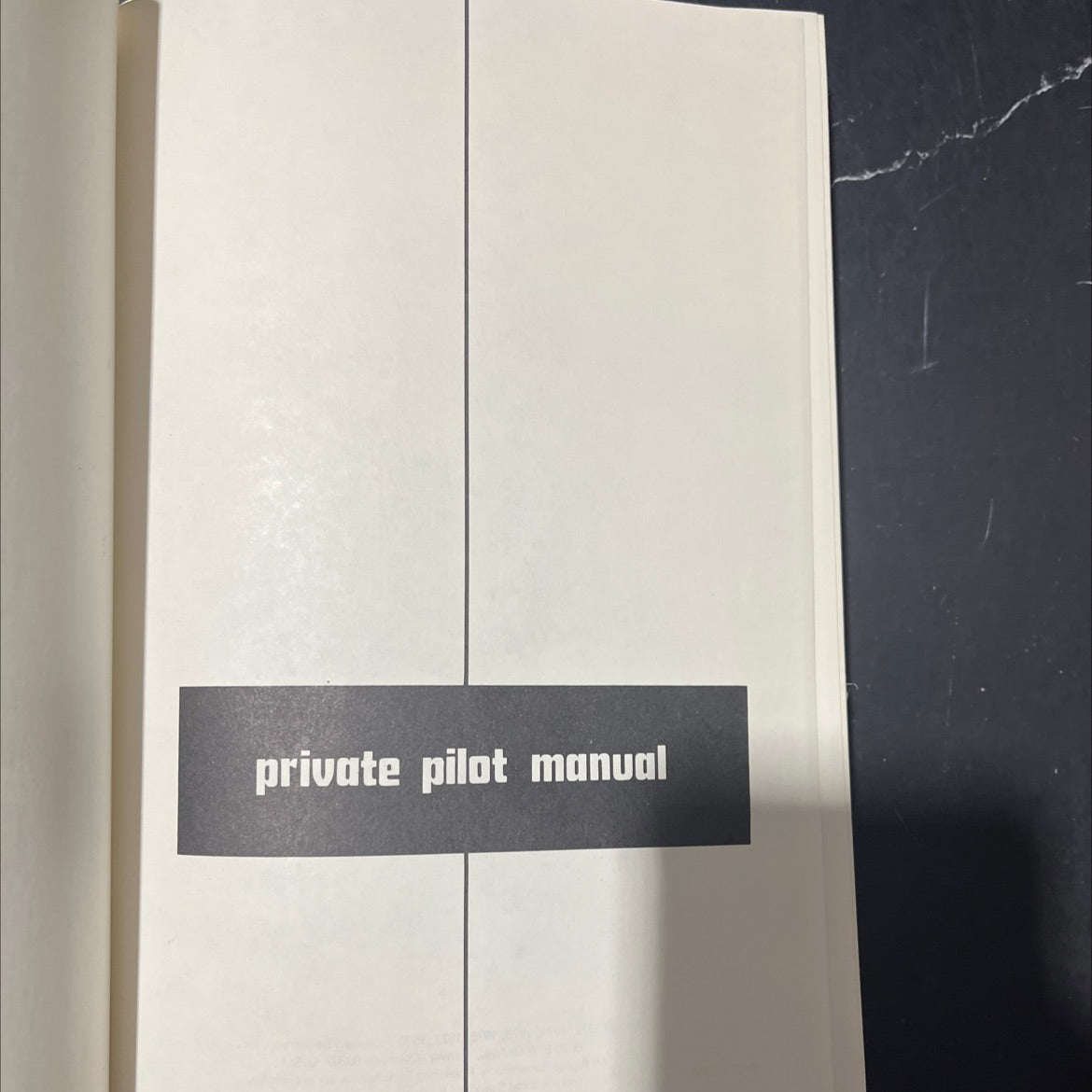 private pilot manual book, by lounaan joku staving, 1979 Hardcover image 2