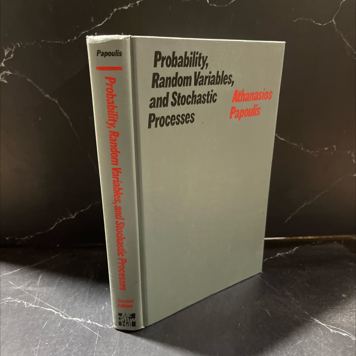 probability, random variables, and stochastic processes book, by Athanasios Papoulis, 1984 Hardcover image 1