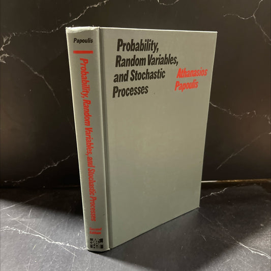 probability, random variables, and stochastic processes book, by Athanasios Papoulis, 1984 Hardcover image 1