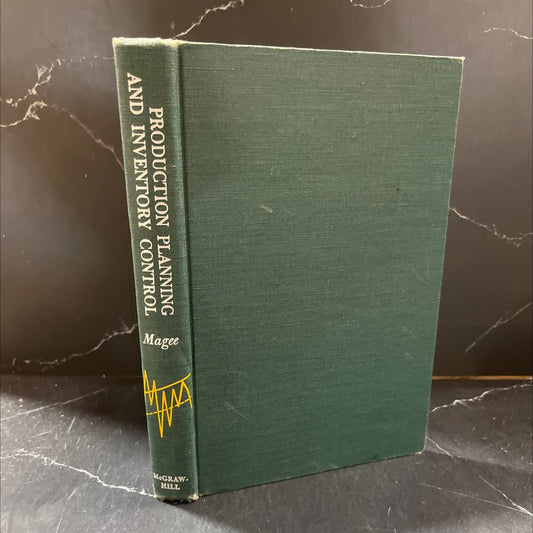 production planning and inventory control book, by john f. magee, 1958 Hardcover image 1