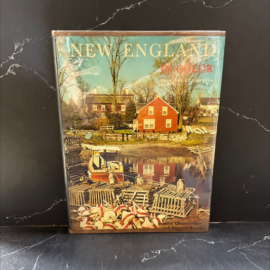 profiles of america new england in color book, by samuel chamberlain, 1969 Hardcover image 1