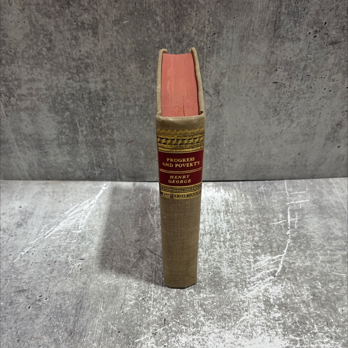 progress and poverty book, by Henry George, 1942 Hardcover image 4