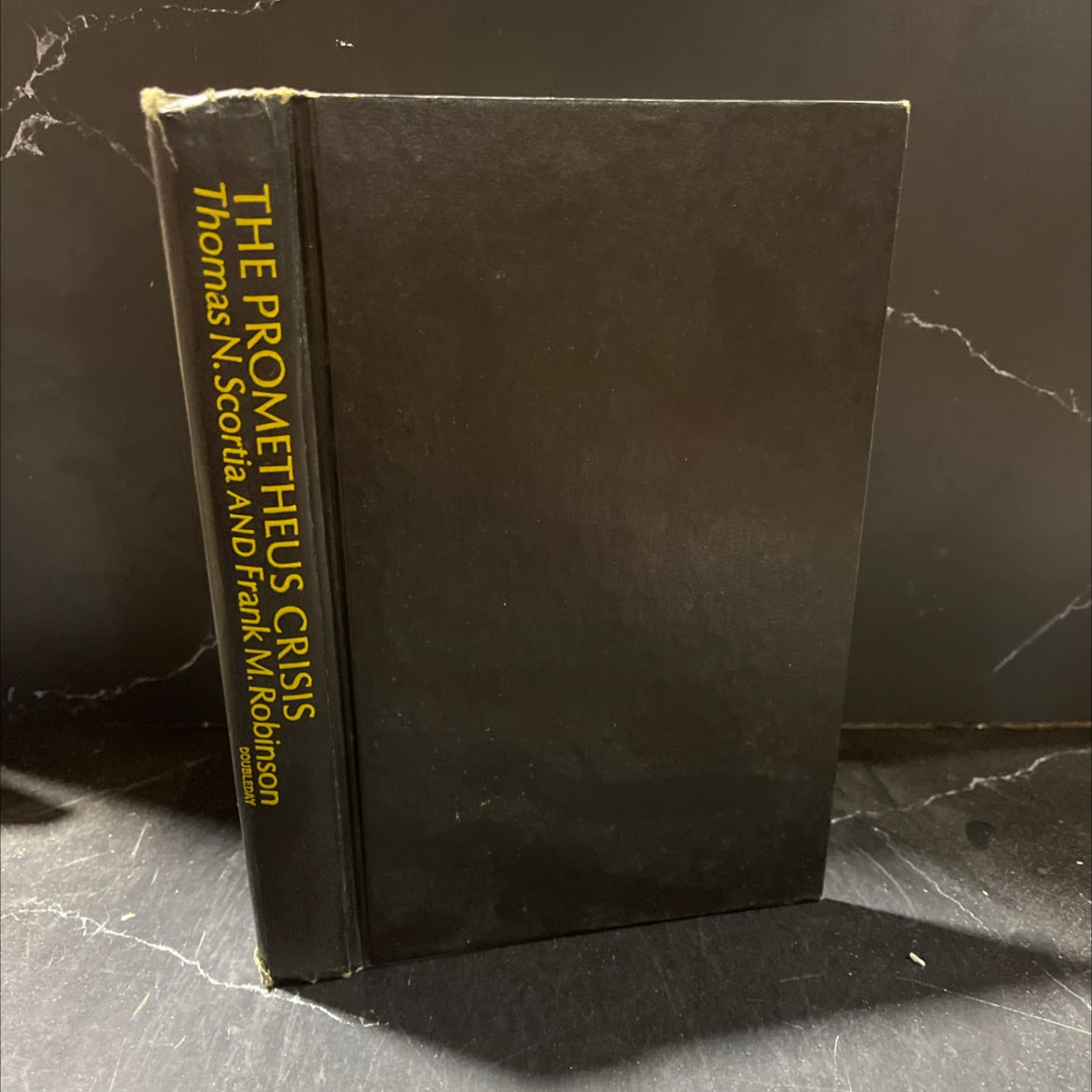 prometheus crisis book, by thomas n.scortia and frank m.robinson, 1975 Hardcover image 1