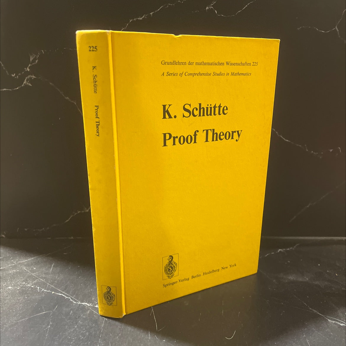 proof theory book, by kurt schütte, 1977 Hardcover image 1