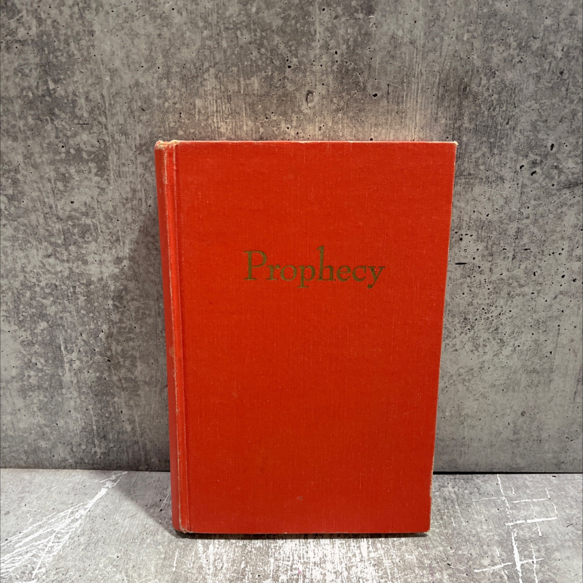 prophecy book, by chris simmons, 1978 Hardcover image 1