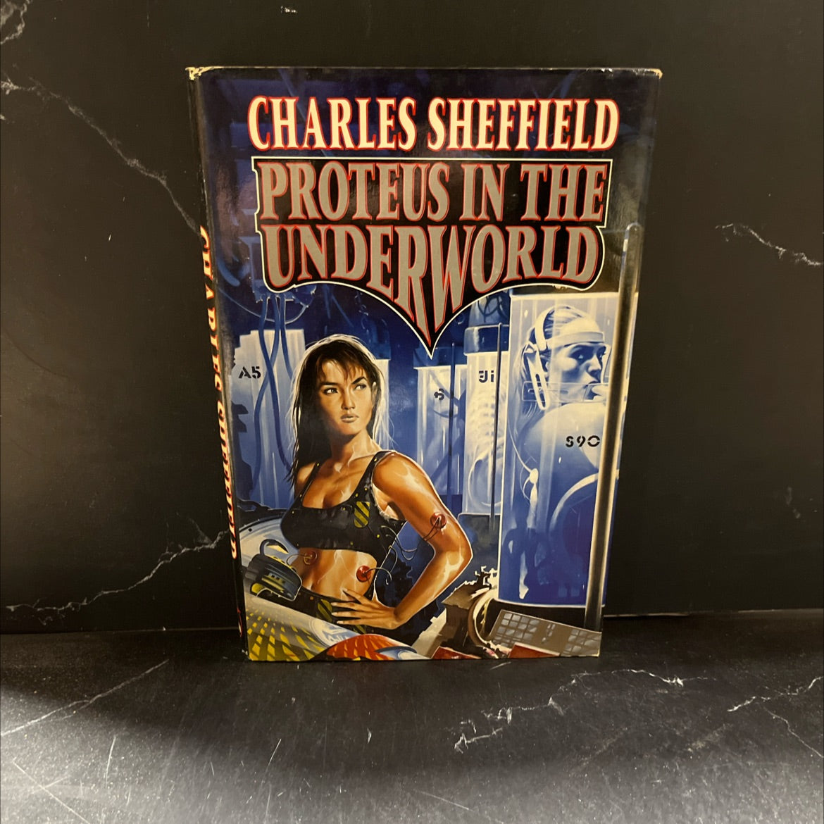 proteus in the underworld book, by charles sheffield, 1995 Hardcover image 1