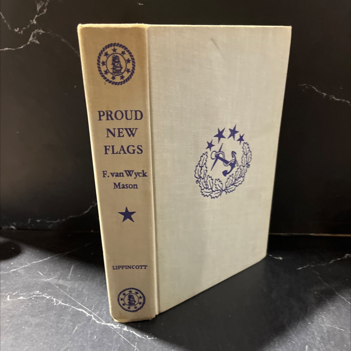 proud new flags book, by F. van Wyck Mason, 1951 Hardcover image 1
