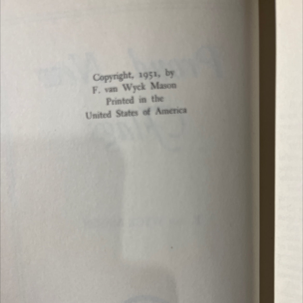 proud new flags book, by F. van Wyck Mason, 1951 Hardcover image 3