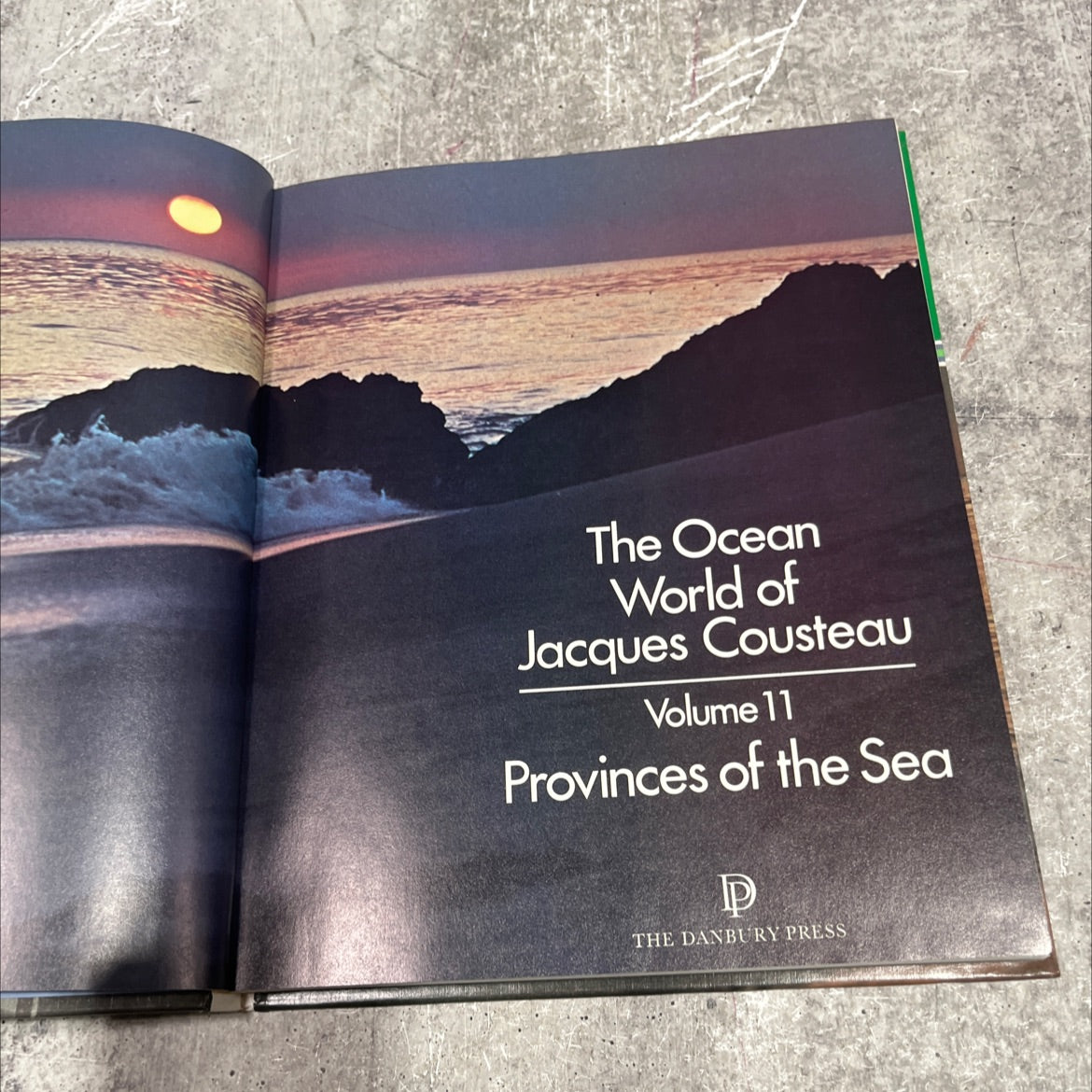 provinces of the sea book, by Jacques Yves Cousteau, 1975 Hardcover image 2