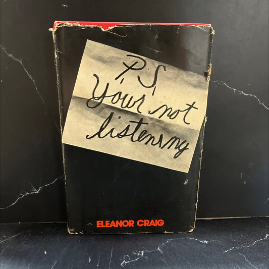 ps. you're not listening book, by eleanor craig, 1972 Hardcover image 1