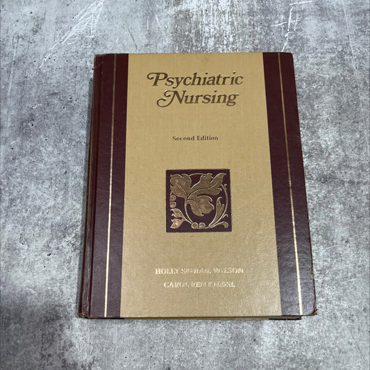 psychiatric nursing book, by holly skodol wilson, carol ren kneisl, 1983 Hardcover image 1