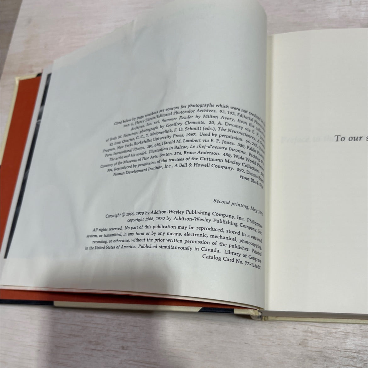psychology, second edition book, by wilbert james mckeachie, charlotte lackner doyle, 1970 Hardcover image 3