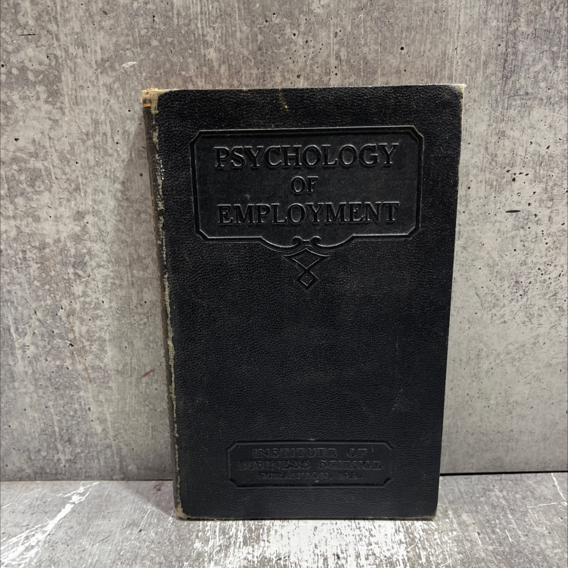 psychology of employment book, by e. h. fish, 1922 Hardcover image 1