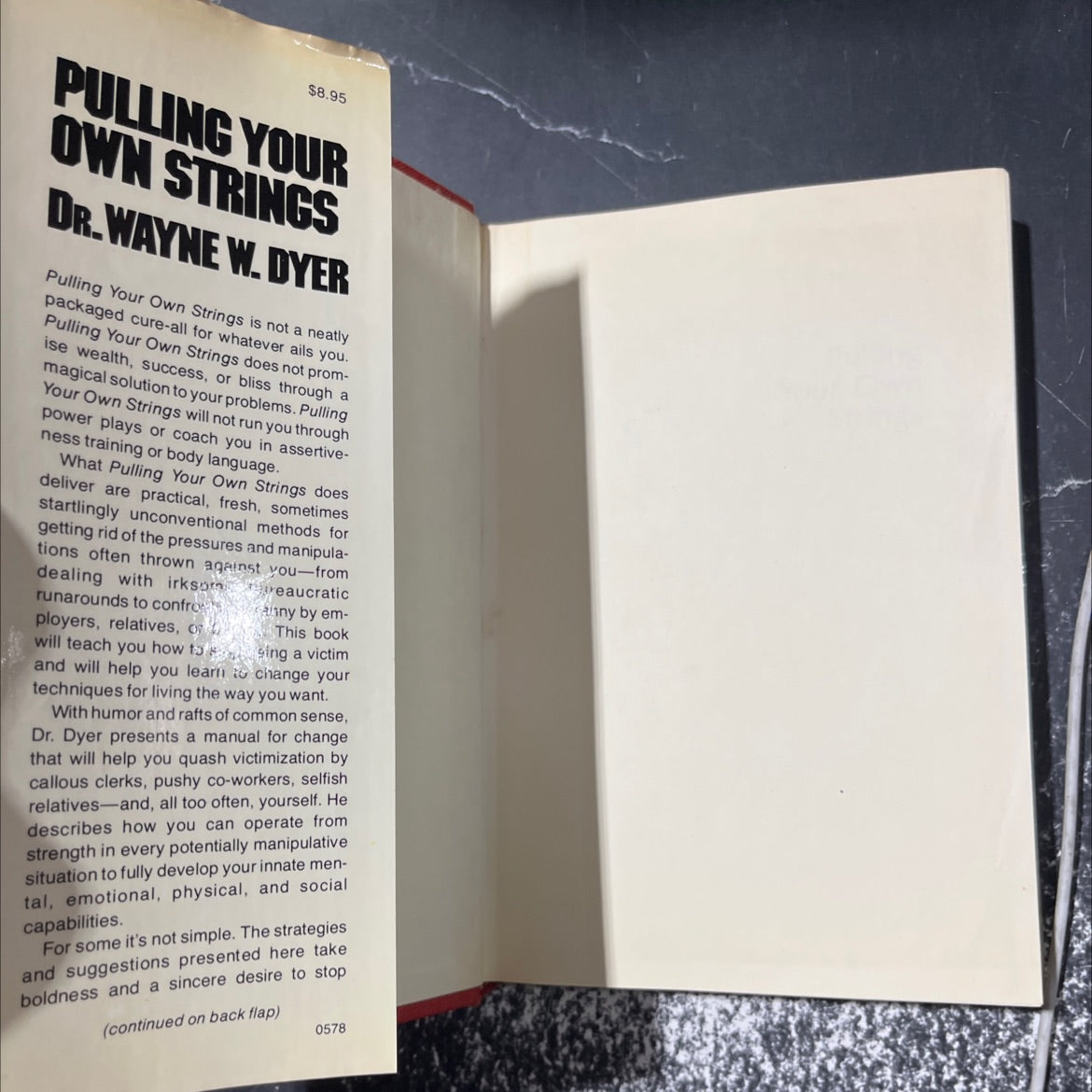 pulling your own strings book, by wayne w. dyer, 1978 Hardcover image 4