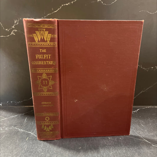 pulpit commentary on jeremiah and lamentations book, by h. d. m. spence, joseph s. exell, 1958 Hardcover image 1