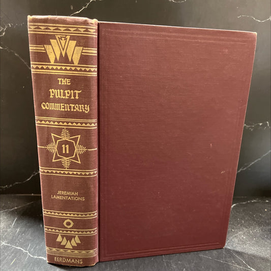 pulpits commentary volume 11 jeremiah lamentations book, by H. D. M. Spence, Joseph S. Exell, 1977 Hardcover image 1