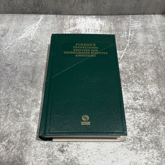 purdon's pennsylvania statutes and consolidated statutes annotated book, by unknown, 2015 Hardcover image 1