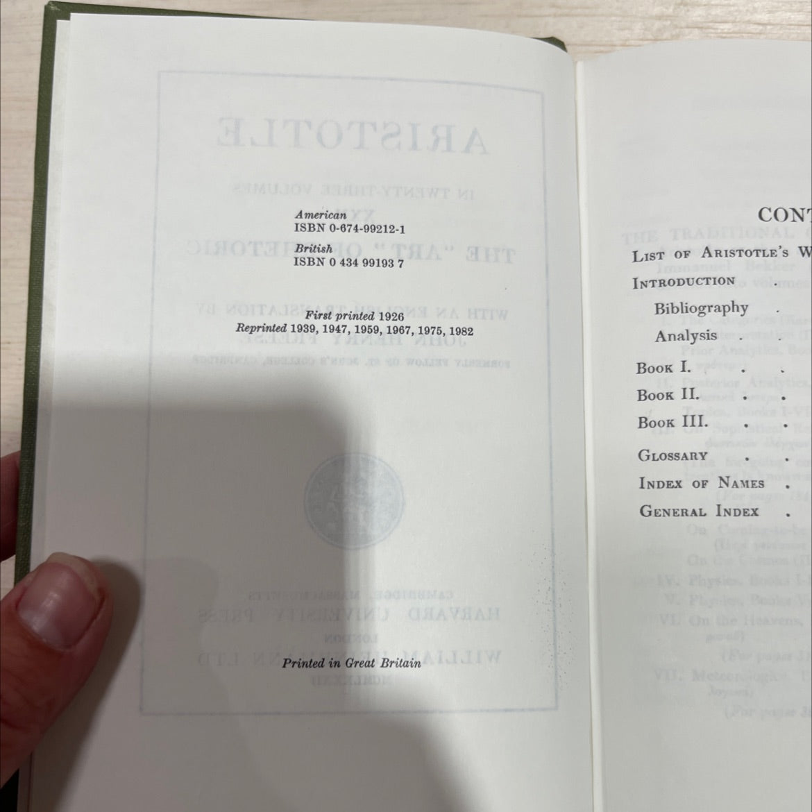 puta aristotle in twenty-three volumes xxii the \"art\" of rhetoric with an english translation by analysis john henry image 3