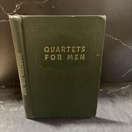 quartets for men gospel songs negro spirituals secular songs book, by daniel protheroe, mus. doc., j. n. rodeheaver, image 1