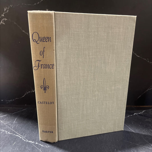 queen of france book, by andré castelot, 1957 Hardcover image 1