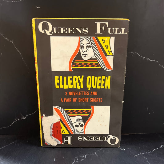 queens full 3 novelets and a pair of short shorts book, by ellery queen, 1965 Hardcover image 1