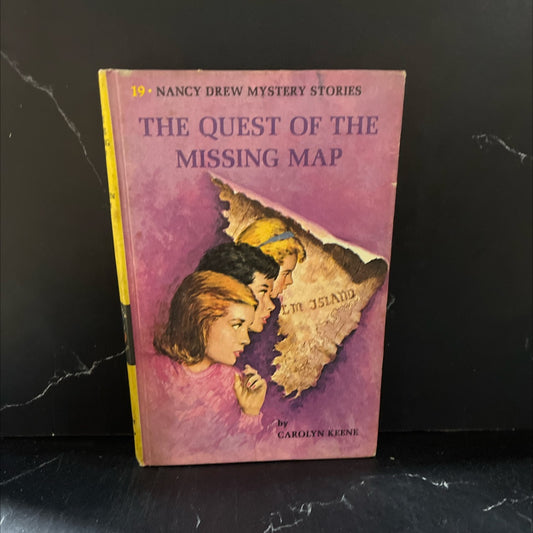 quest of the missing map book, by carolyn keene, 1969 Hardcover image 1