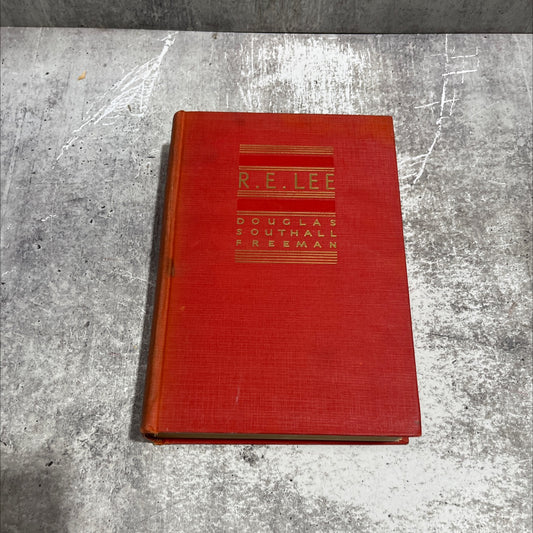 r. e. lee a biography book, by douglas southall freeman, 1936 Hardcover image 1