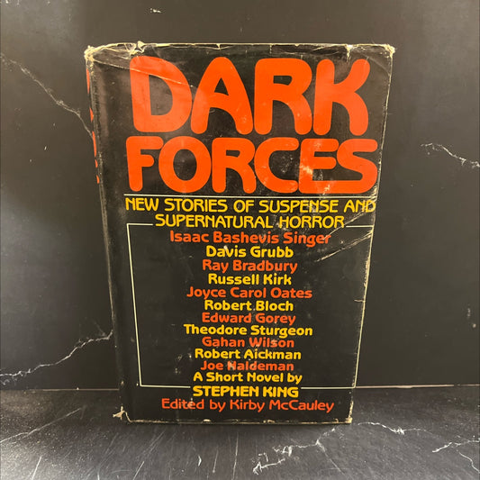 r dark forces new stories of suspense and supernatural horror book, by kirby mccauley, 1980 Hardcover image 1