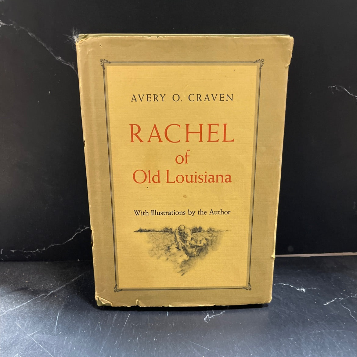 rachel of old louisiana book, by avery o. craven, 1975 Hardcover image 1