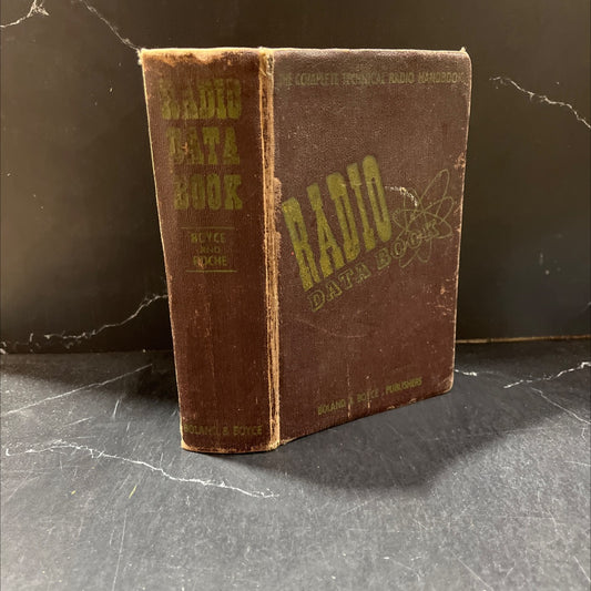 radio data book book, by william f. boyce, joseph j. roche, 1948 Hardcover image 1