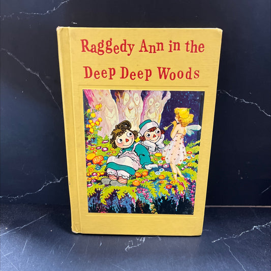 raggedy ann in the deep deep woods book, by Johnny Gruelle, 1930 Hardcover image 1