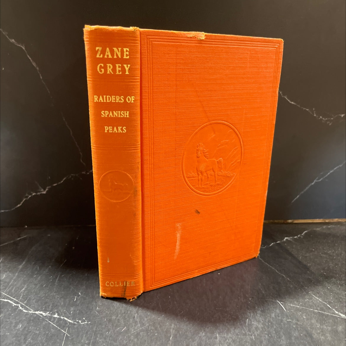 raiders of spanish peaks book, by zane grey, 1938 Hardcover image 1