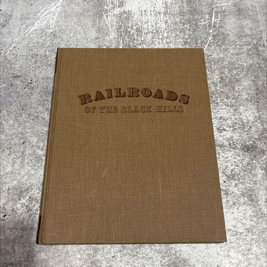 railroads of the black hills book, by mildred fielder, 1964 Hardcover image 1