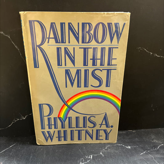 rainbow in the mist book, by phyllis a. whitney, 1989 Hardcover image 1