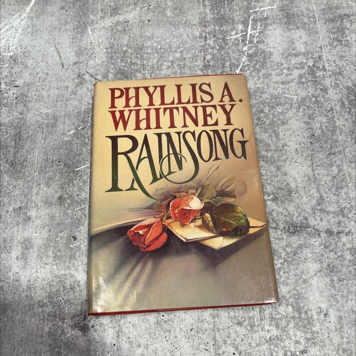 rainsong book, by Phyllis A. Whitney, 1984 Hardcover image 1
