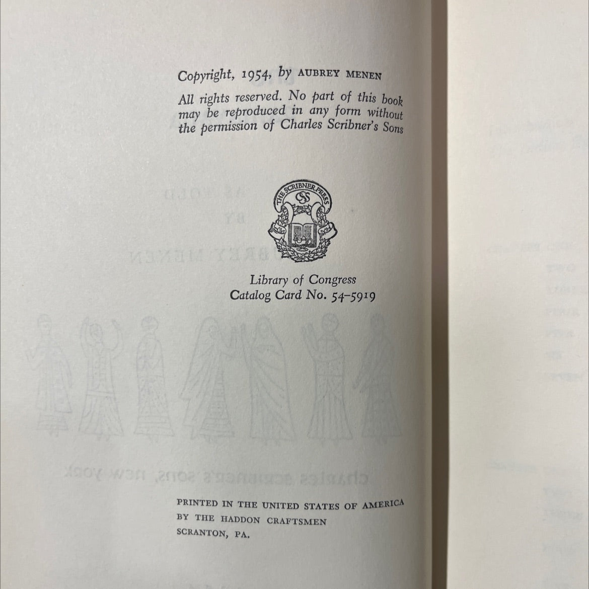 ramayana as told by aubrey menen book, by aubrey menen, 1954 Hardcover image 3