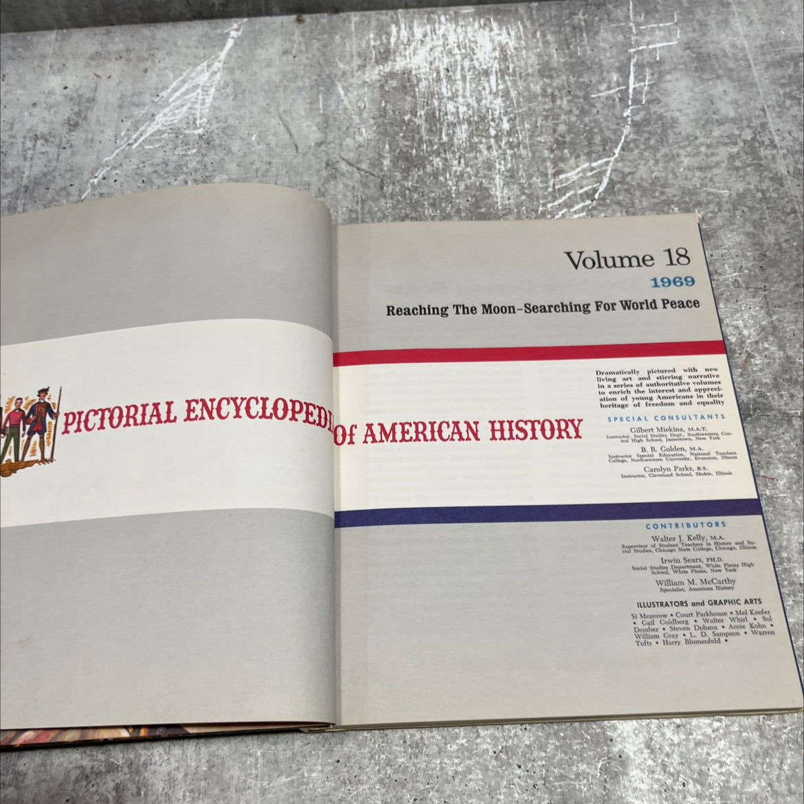 reaching the moon-searching for world peace book, by unknown, 1969 Hardcover image 2