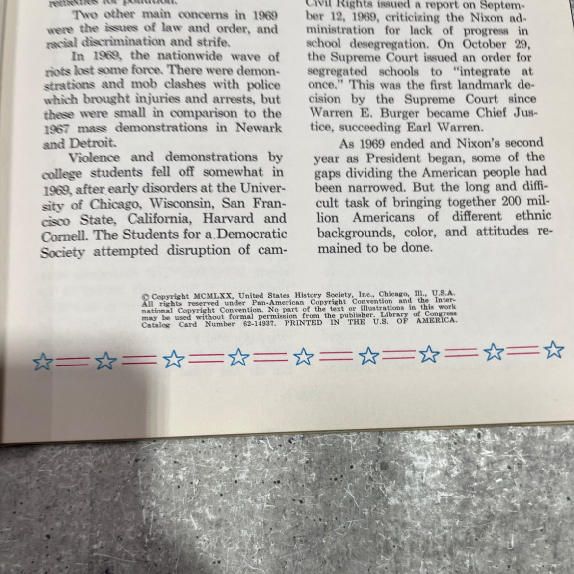 reaching the moon-searching for world peace book, by unknown, 1969 Hardcover image 3