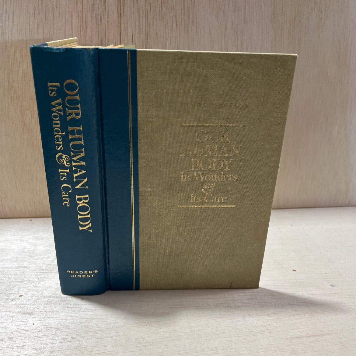 reader's digest digest our human body its wonders and its care book, by unknown, 1962 Hardcover, Vintage image 1