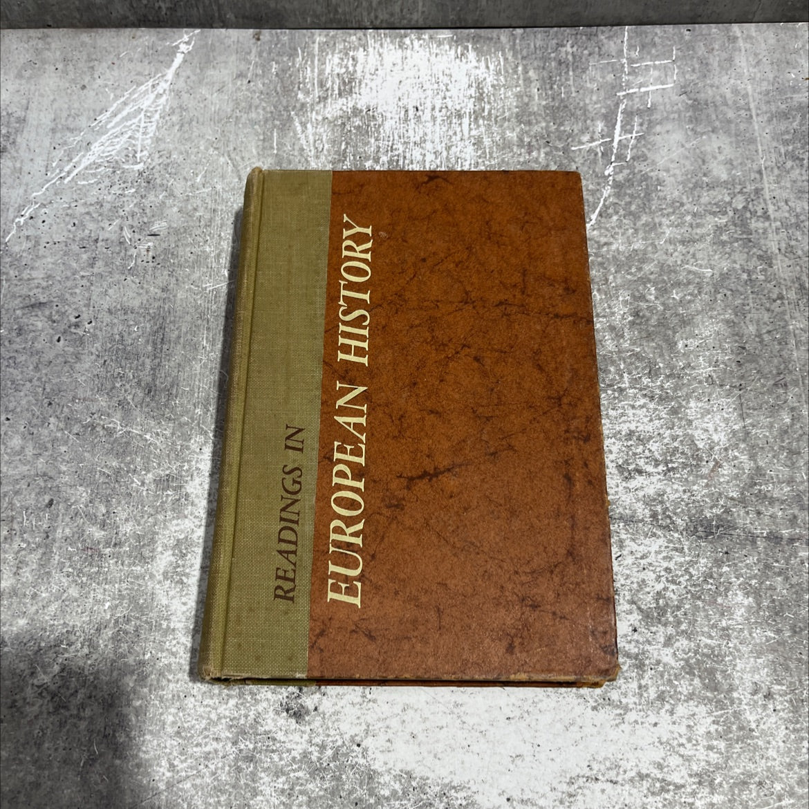 readings in european history book, by leon bernard, theodore b. hodges, 1958 Hardcover image 1