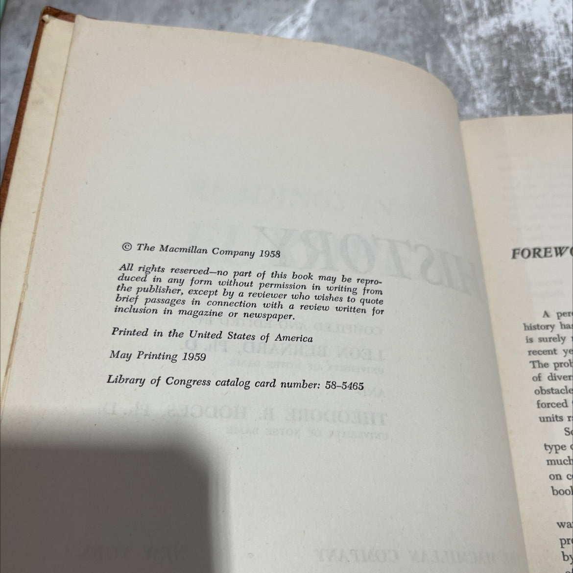 readings in european history book, by leon bernard, theodore b. hodges, 1958 Hardcover image 3