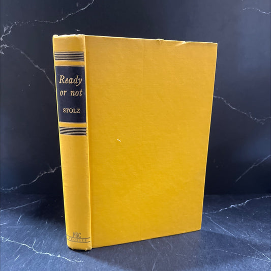 ready or not book, by mary stolz, 1953 Hardcover image 1