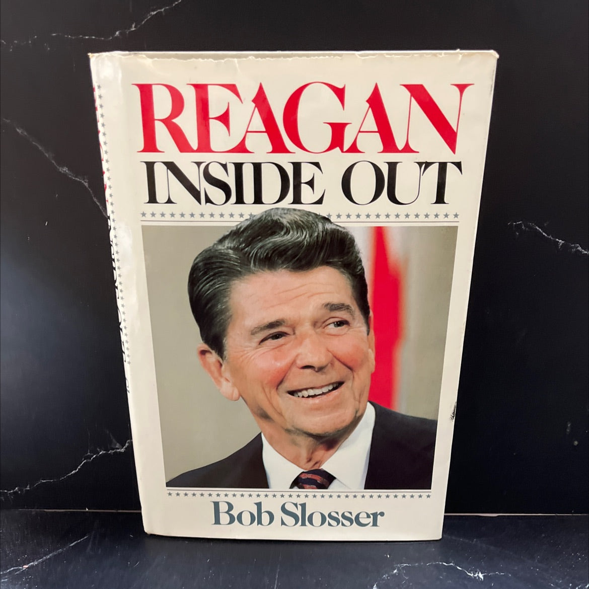 reagan inside out book, by bob slosser, 1984 Hardcover image 1