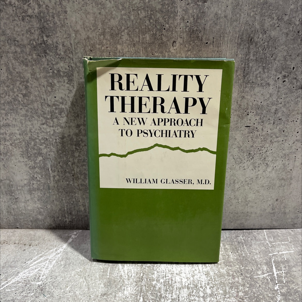 reality therapy a new approach to psychiatry book, by William Glasser, M.D., 1965 Hardcover image 1