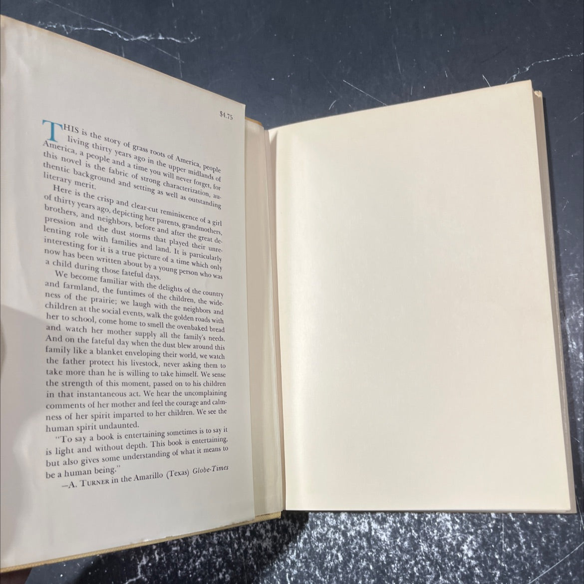 reapers of the dust a prairie chronicle book, by lois phillips hudson, 1964 Hardcover image 4