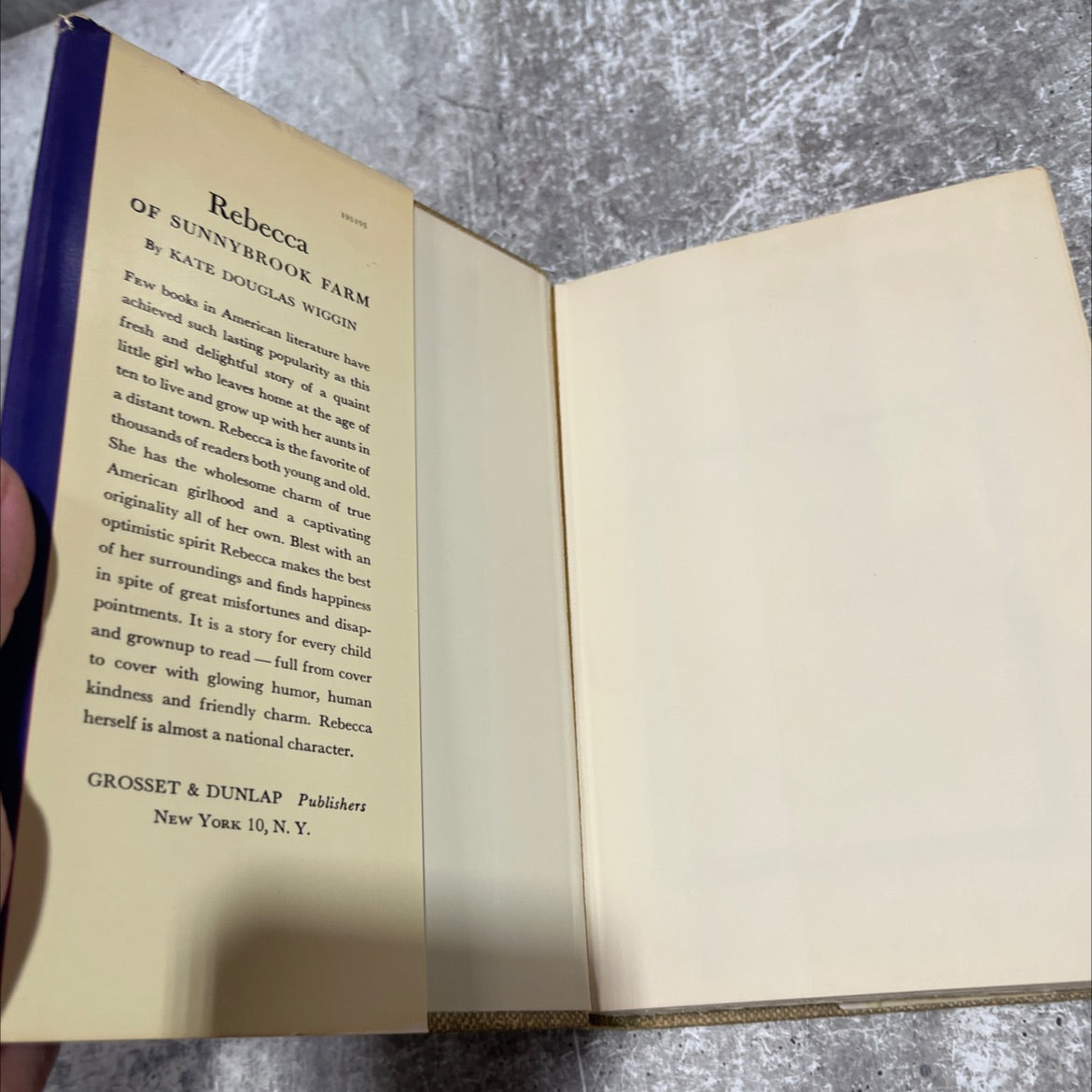 rebecca of sunnybrook farm book, by kate douglas wiggin, 1917 Hardcover image 4