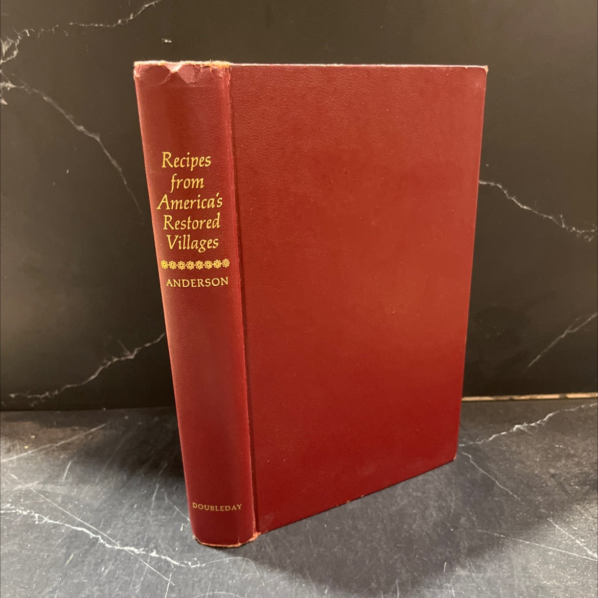 recipes from america's restored villages book, by jean anderson, 1975 Hardcover image 1